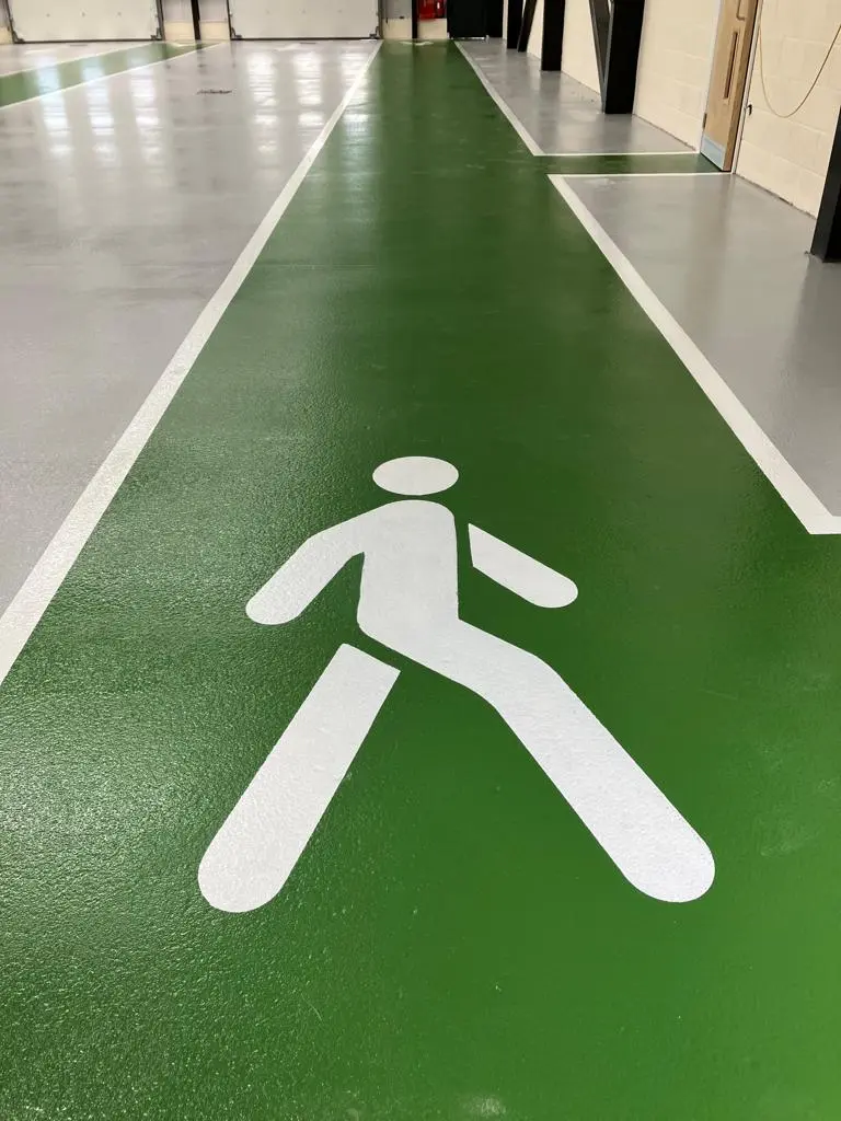 Floor Signs Example - RSI - Resin Systems Installations